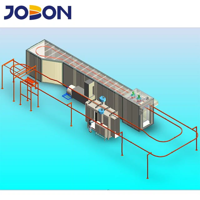 Llinell Cotio Powdwr Lled Awtomatig